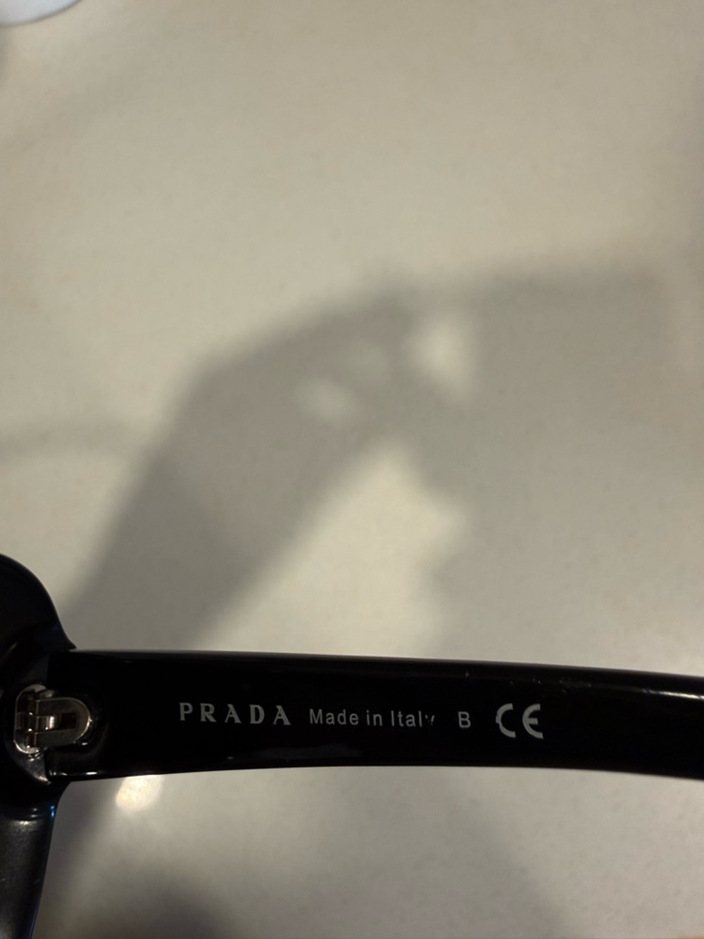 Prada Black Studded Square Sunglasses - Picture 9 of 9